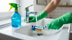 Como remover calcário e ferrugem da casa de banho com vinagre e ácido cítrico