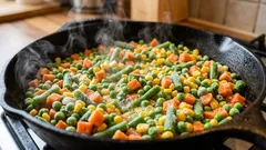 Não é tão óbvio quanto parece: como cozinhar corretamente legumes congelados